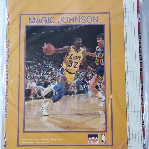MICHAEL JORDAN AND MAGIC JOHNSON BOOK COVERS - NEW - Picture 13 of 16